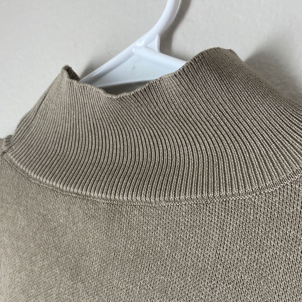 Commense Olive Cowl Neck Sweater - Picture 3 of 8